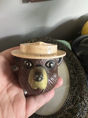 smokey the bear cigarette extinguisher Snuffit Vtg 60's Smokey The Bear