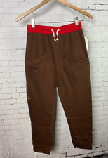 Disney Aladdin Pants Large Boy's Brown Sweat Pants Costume A24 