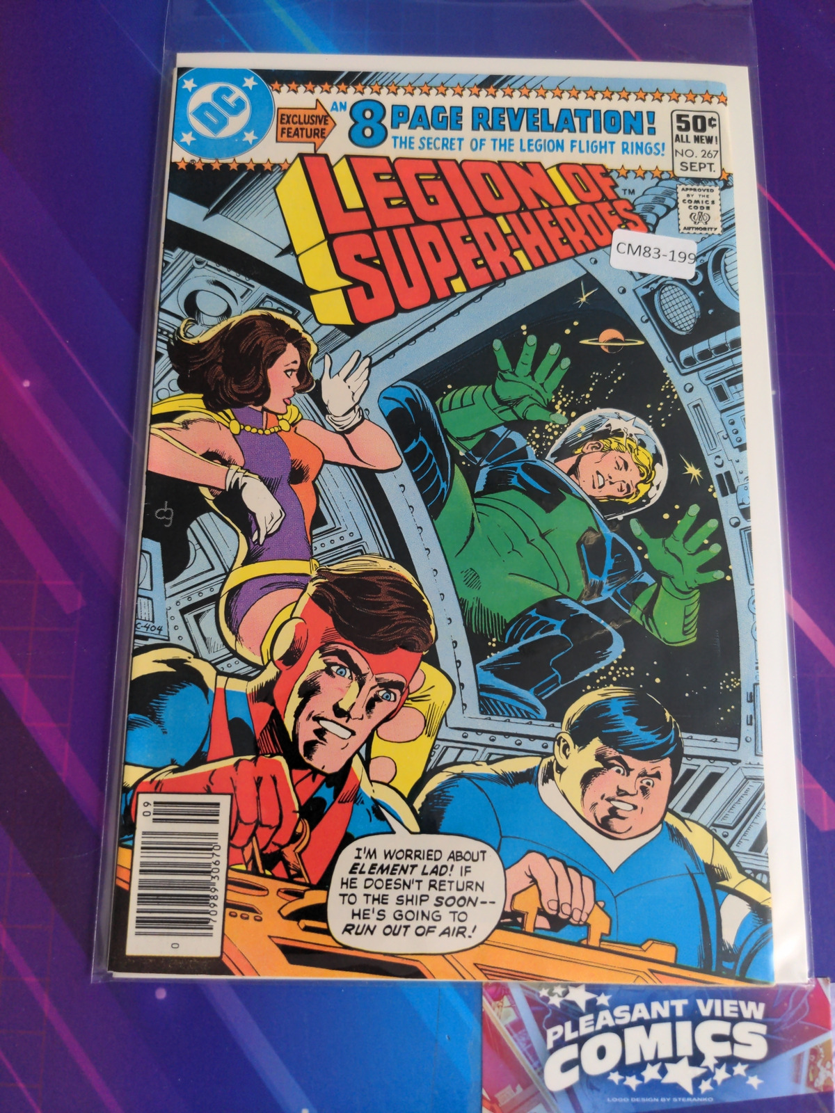 LEGION OF SUPER-HEROES #267 VOL. 2 HIGH GRADE NEWSSTAND DC COMIC BOOK CM83-199