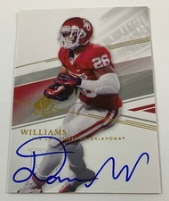 2014 Upper Deck SP Damien Williams Auto Card FRA22
