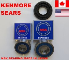 FRONT LOAD WASHER 2 TUB BEARINGS AND SEAL, Kenmore Sears