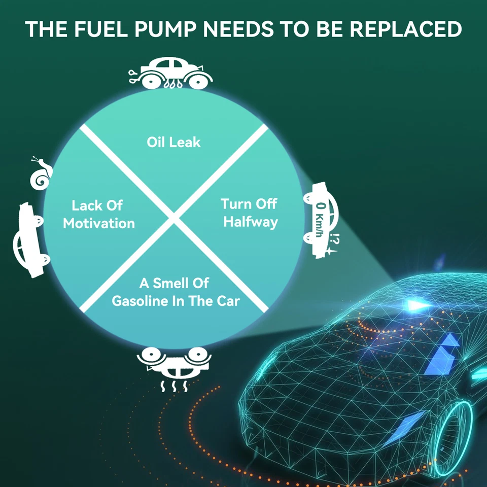 Módulo de bomba de combustível elétrica para BMW X3 2.0L 3.0L 2013-2017 BMW X4 2.0L 2015-2018 - Imagem 3 de 4