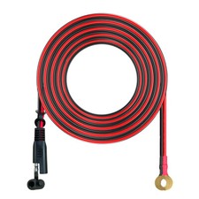 14AWG SAE Connection Cable Adapter Battery Charging 12-24V SAE to O Ring Cord
