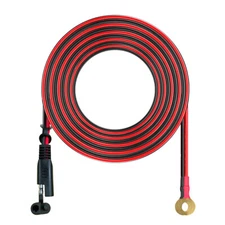 14AWG SAE Connection Cable Adapter Battery Charging 12-24V SAE to O Ring Cord