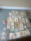 VINTAGE 1960 Baby Greeting Cards/Bracelet/Paper/Ribbon - Scrapbooking?-Lot of 41 — photo 1