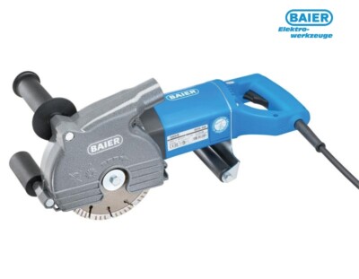 Baier Mauernutfräse BDN 466/6 mit 6 Original Baier Diamantscheiben GOLDII