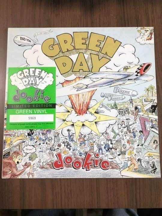 GREEN DAY dookie GREEN VINYL盤 LP