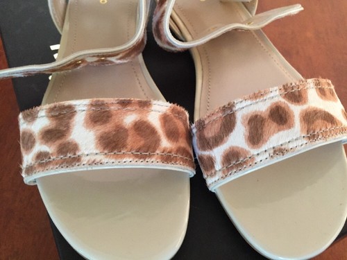 Mimco Brand New $179 Leather Flats Heels Wedges Shoes 40 Or 9 - Bild 10 von 10