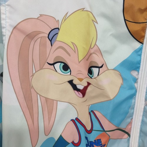 Giacca a vento con cappuccio solo membri Lola Bunny Space Jam Looney Tunes Small - Foto 2 di 20