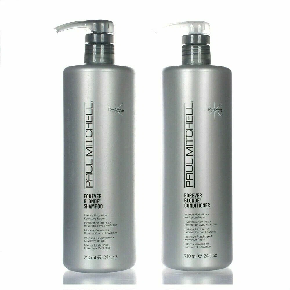 Mitchell Forever Blonde Shampoo and Conditioner, 24 oz Duo Set |