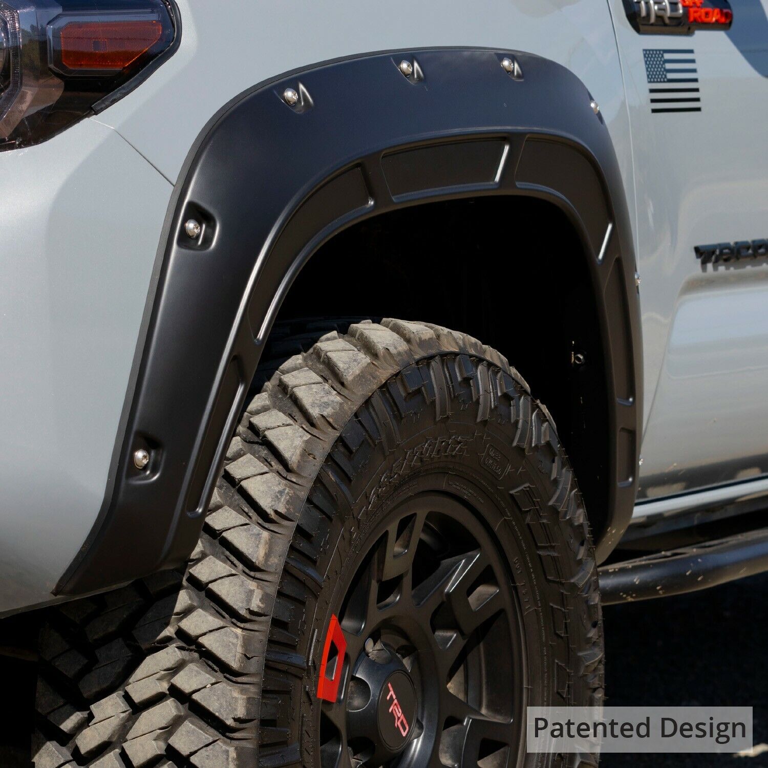 For: Toyota Tacoma 2016-2022 Defender 4PC Fender Flares #A-T11621