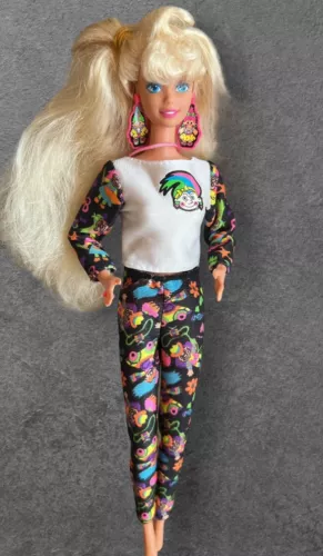 Vintage Barbie Trolls Doll Mattel  Twist and Turn Body Blonde