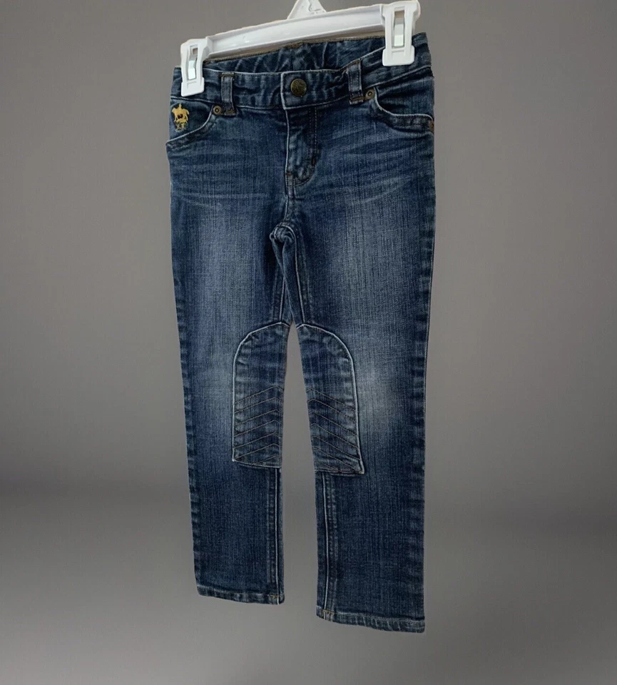 Pantalones de mezclilla azules Ralph Lauren etiqueta azul para niños talla 4 Foto 2 de 4