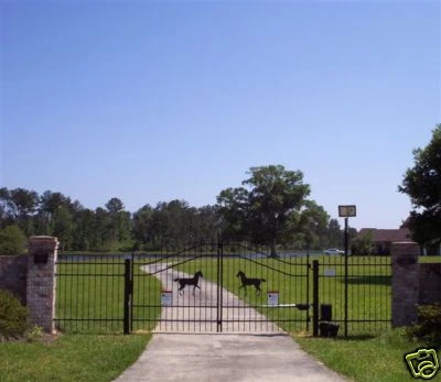 ¡En oferta! #1020 12’ Puerta de entrada Acero Hierro forjado Estilo Metal Seguridad para el hogar Foto 2 de 4