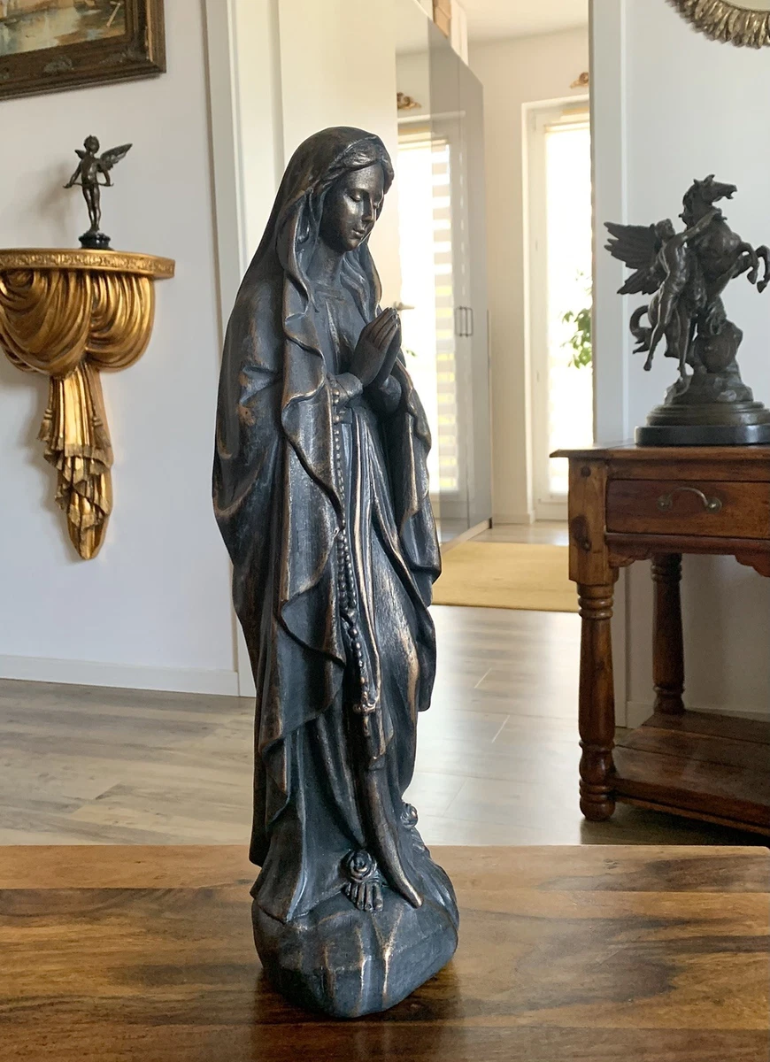 Maria Skulptur 48 cm Mutter Gottes Heiligenfigur Statue Madonna Figur Religion