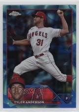 2023 Topps Chrome Update Aqua & Blue Lava Lamp Refractor /175 Tyler Anderson 6k2