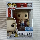 Funko Pop! 203 WWE John Cena with Spinner Title Belt Limited Walmart Exclusive
