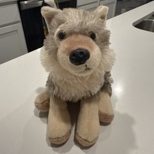 Wild Republic SOFT CUTE GRAY  TAN WOLF 7" Plush STUFFED ANIMAL Realistic