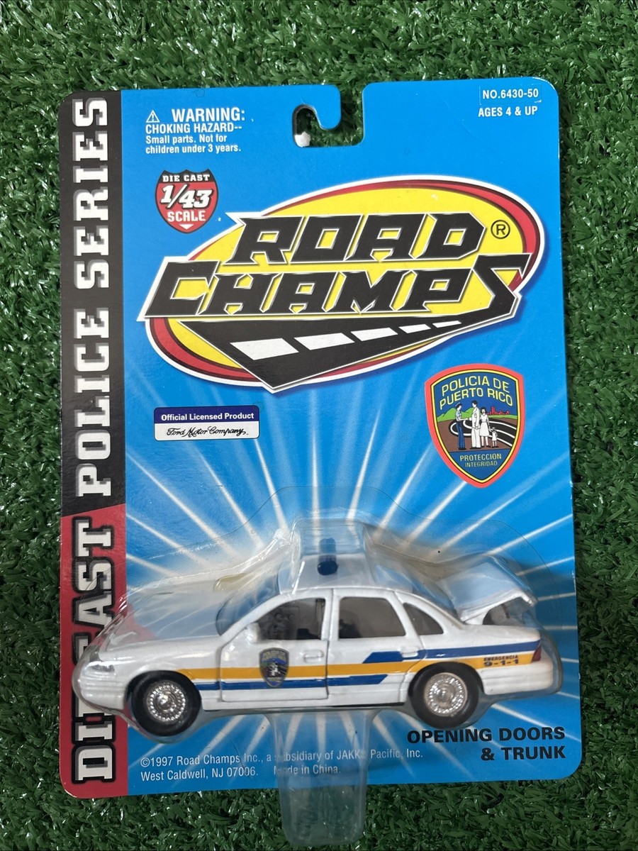 1/43 Road Champs 1997 Puerto Rico State Police Ford Crown