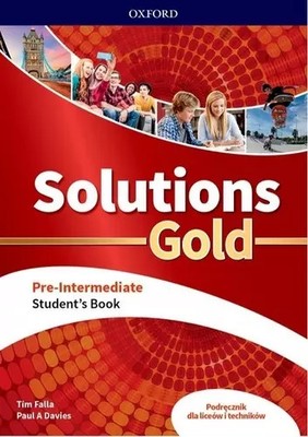 9780194912822 Solutions Gold Pre-Intermediate Student's Book Oxford