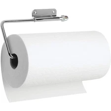 Wall Mounted Under Cabinet Stainless Steel Paper Towel Holder Rustproof Kitchen