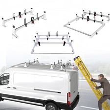 Cargo Van Roof Ladder Rack With Rear Roller For Ford Transit Connect 2014-on New