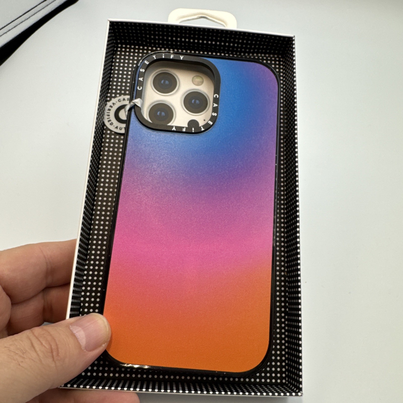 CASETiFY MagSafe Impact Case for iPhone 15 Pro Max in Gradient Colors-image