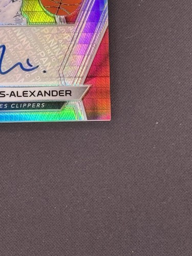 2018-19 Shai Gilgeous-Alexander Spectra Rising Sig Rookie Auto Numbered /49 - Picture 6 of 6