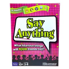 Say Anything Party Game North Star Games Complete Clean Preowned Family Fun