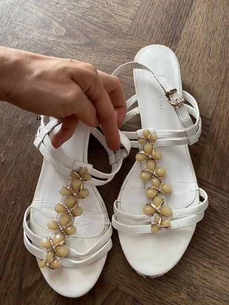 Women Carlo Pazolini Heels White 40