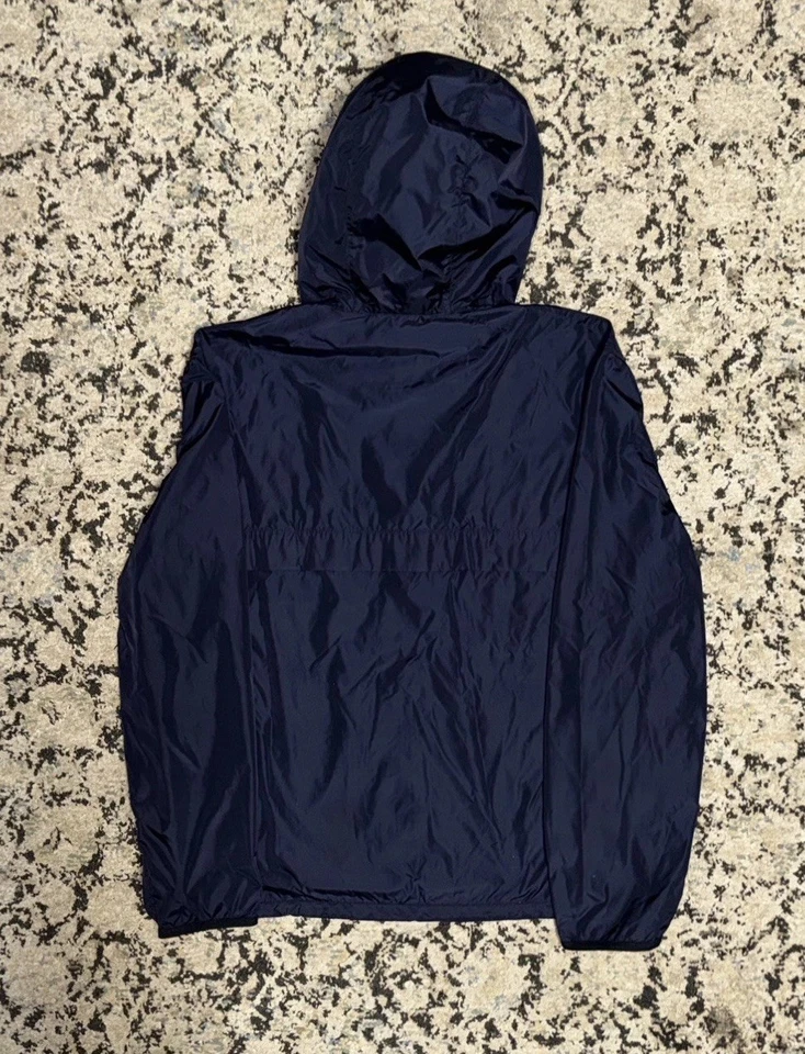 Chaqueta con Capucha Ligera de Nylon Polo Ralph Lauren, Azul Marino, Talla Mediana Foto 4 de 4
