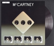 Great Britain Sc# 4114e, Paul McCartney, Sheet of 4 Stamps, VF MNH, SCV: $28.50
