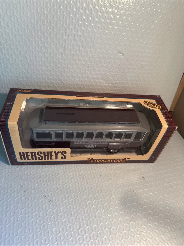 Banco de monedas de coche trolley Ertl Hershey’s vintage escala 1:43 nuevo en caja Foto 4 de 4