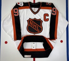 Wayne Gretzky 1989 NHL All Star Game Hockey Jersey Vintage Authentic Kings 44/M