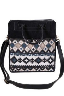 Myra Brand Darrington Aztec Print Ranch Laptop or Messenger Bag