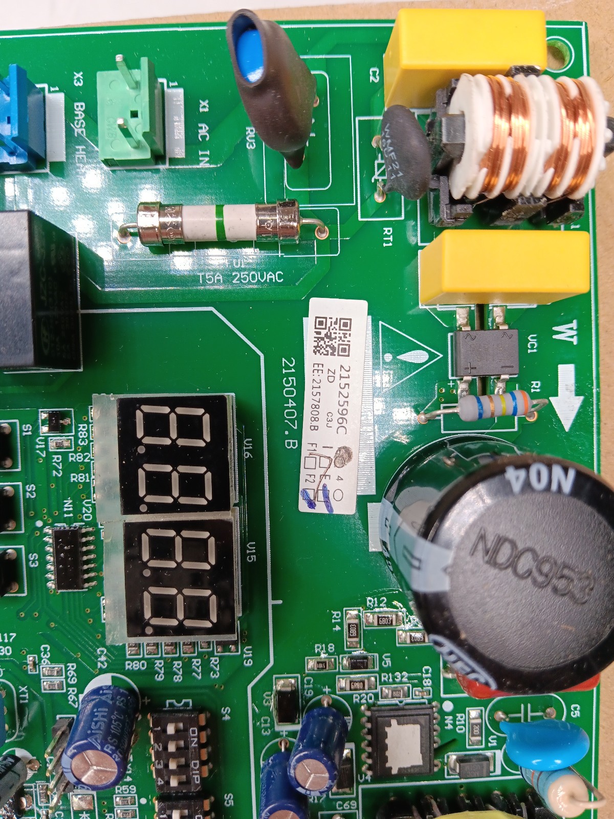 HVAC S1-2152596 OUTDOOR MAIN CONTROL PANEL ASSEMBLY \KD26 Source 1