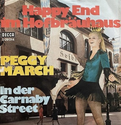 PEGGY MARCH  In der Carnaby Street  Vinyl 7 