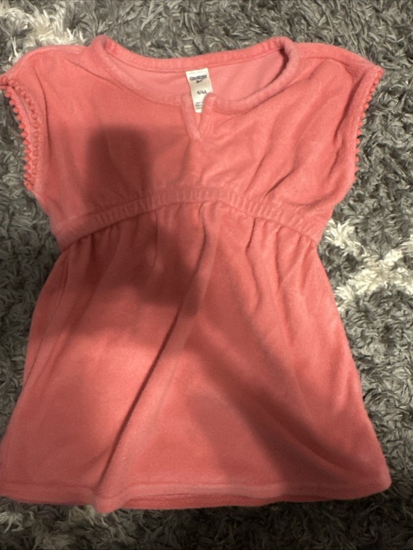 Little Girl’s Oshkosh Terry Swimsuit Cover-Up ~ Size 4