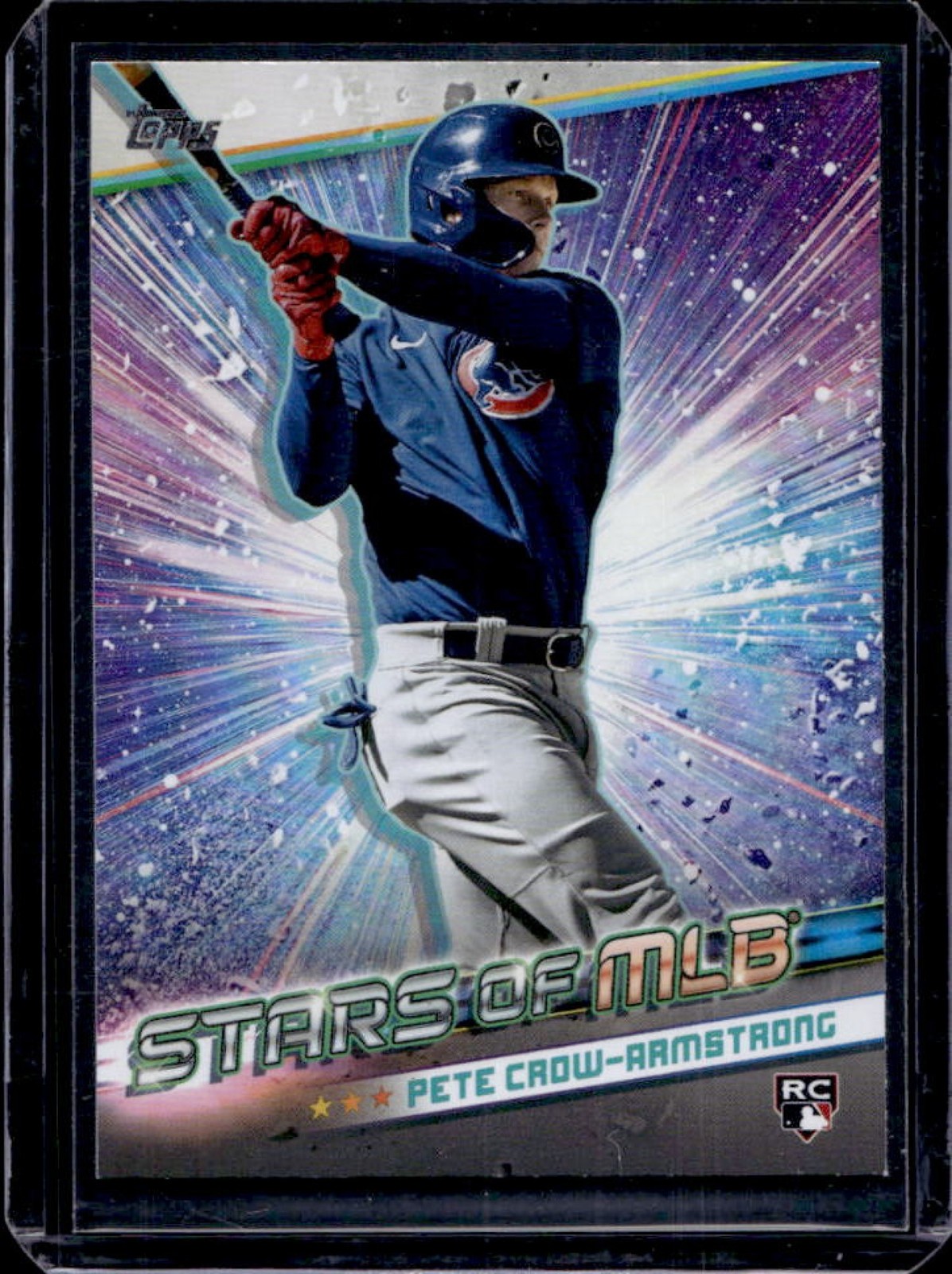 2024 Topps Pete Crow-Armstrong Stars of MLB RC Rookie #SLMB-25 Cubs