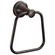 Bronze Hand Towel Ring, Bath Towel Holder Oil Rubbed, Bathroom Towel Hanger W...