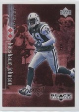 1998 Upper Deck Black Diamond Rookie Edition Double /3000 Keyshawn Johnson 19zg