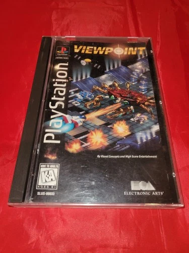 Viewpoint (Sony PlayStation 1, 1995) PS1 - Longbox W/ Manual - Tested & Working