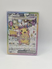 Carta Pokémon TCG Pikachu EX Scintille Urgenti Ultra Rara 057/191 Scarlatto e Viola