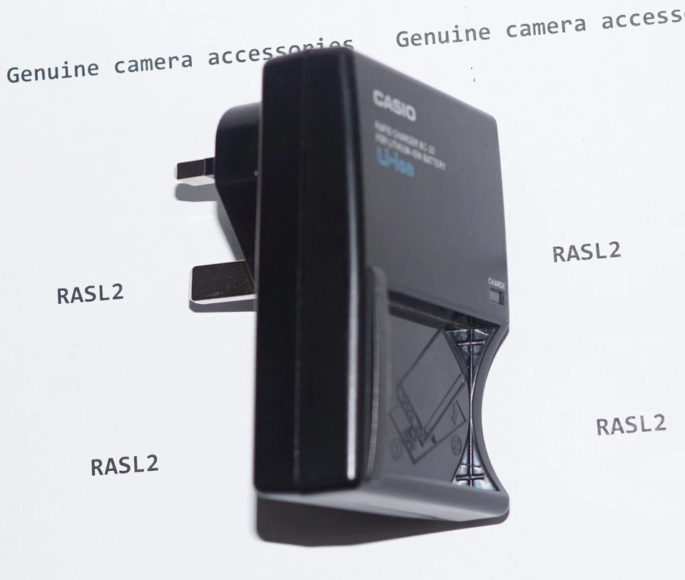 Genuine Casio BC-20 Charger for Casio NP-30 NP30 NP-30DBA QVR3 QVR4 - Image 4 of 4