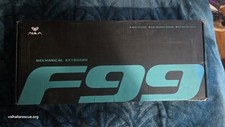 Aula f99 wireless mechanical keyboard Black And Gray
