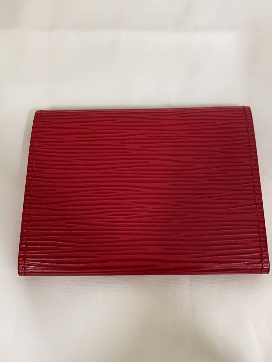 LOUIS VUITTON Envelope Carte de Visite Epi RED Women's thumbnail 2