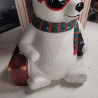 Coca-Cola Authorized Collection 1996  Polar Bear Suitcase Cookie Jar New Box — photo 3