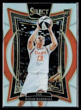 2025 Panini Select WNBA RAYAH MARSHALL RC Silver Prizm #26 Connecticut Sun