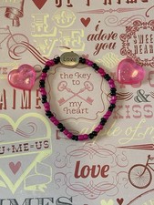 Valentine Love Beaded Bracelet Teens Women Jewelry Handmade Valentine Gifts