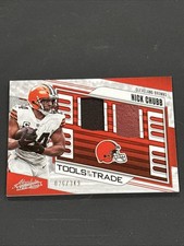 2023 Panini Absolute - Tools of the Trade Double Nick Chubb #TOTT-NC /349 (MEM)
